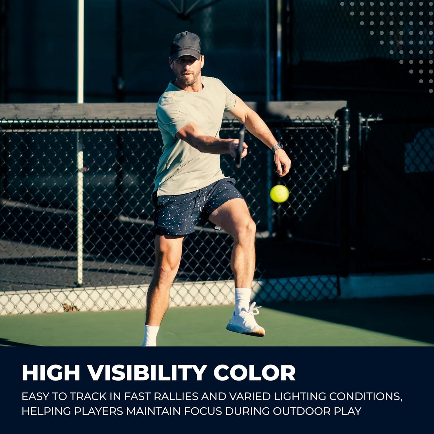 PRECISE Pickleball Balls – Outdoor A 40 Model with 40 Holes – USAPA Approved – Durable Flight Design