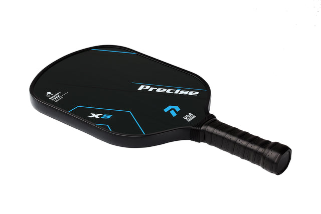 Precise X5 Pickleball Paddle – USAPA Approved – Textured Surface for Spin & Control – Lightweight Core & Comfort Grip – for Indoor & Outdoor Play – Textured