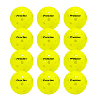 PRECISE Pickleball Balls – Outdoor A 40 Model with 40 Holes – USAPA Approved – Durable Flight Design